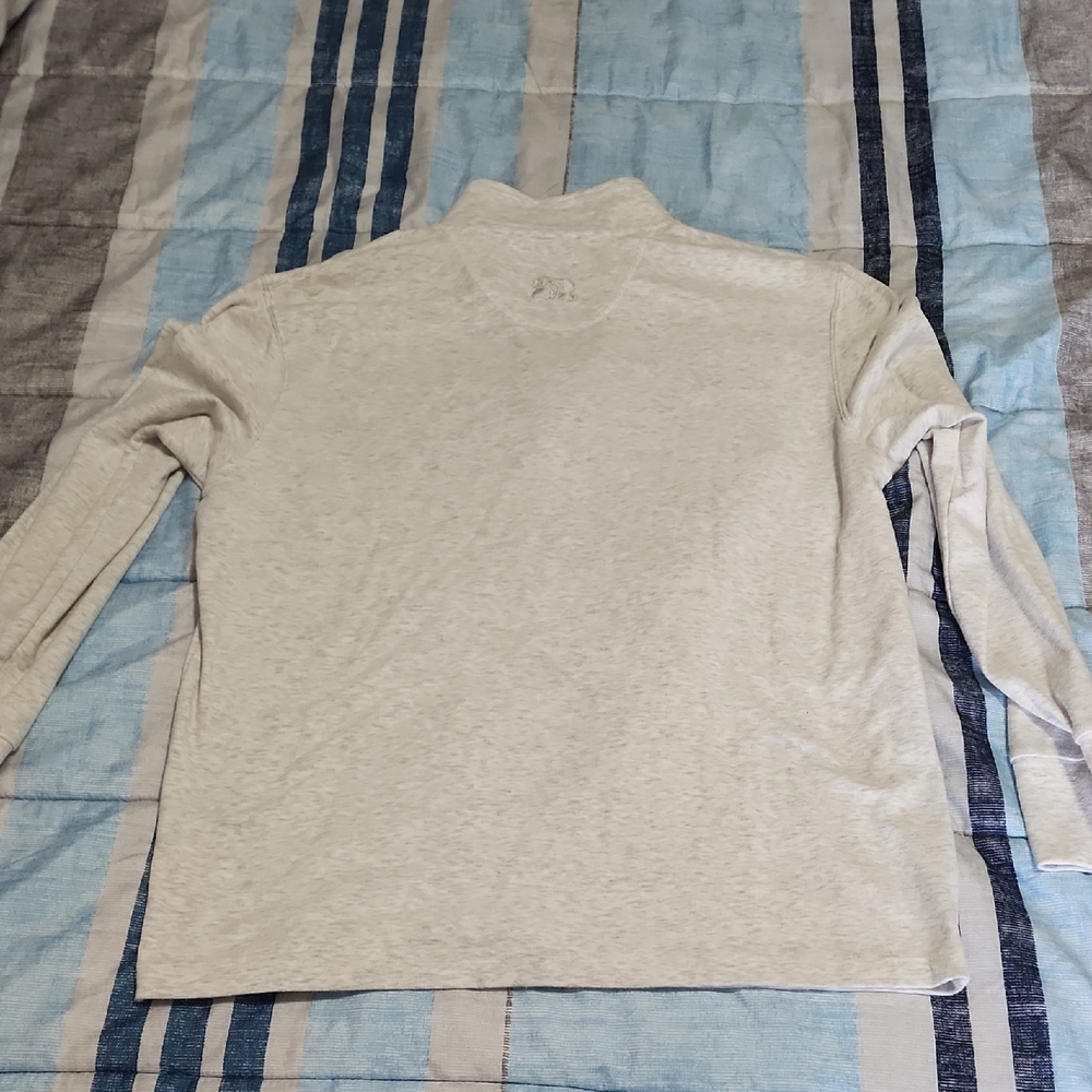 Normal Brand Gray Quarter-Zip Pullover Large - image 4